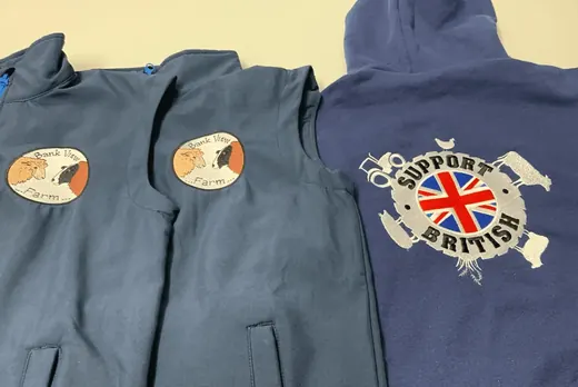 Embroidered workwear