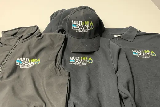 A full branded kit for one person