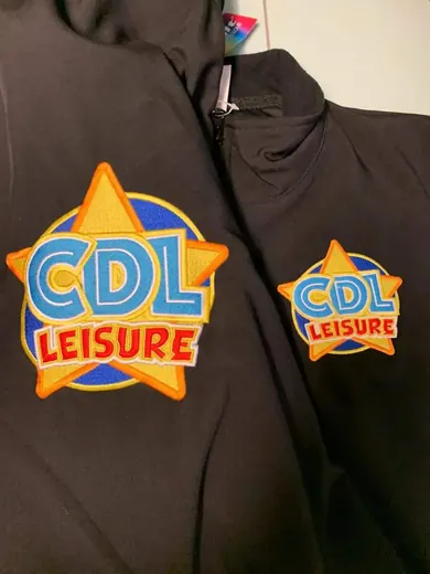Branded workwear for a small trade firm